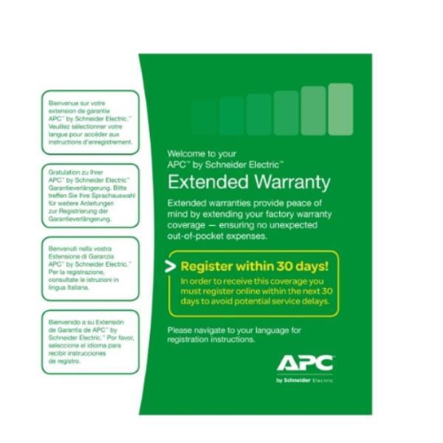 APC Extended Warranty (Renewal or High Volume) - Contratto di assistenza esteso - 1 anno - per P/N: AP7899B, AP7968B, AP7998B, AP8966, AP8967, APDU10150SM, APDU10150SW, GVX1250K1500HS